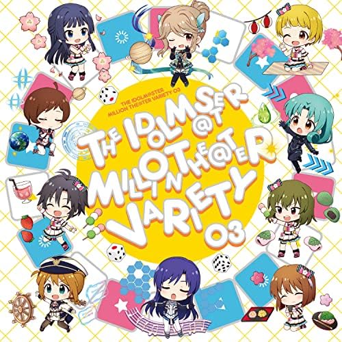 THE IDOLM@STER MILLI THE IDOLM@STER MILLION THE@TER VARIETY 03 Japan Music CD