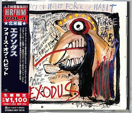Exodus Force of Habit (Limited Edition) Japan Music CD