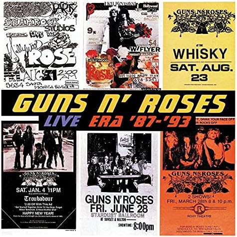 guns and roses Live Era '87~'93 Japan Music CD