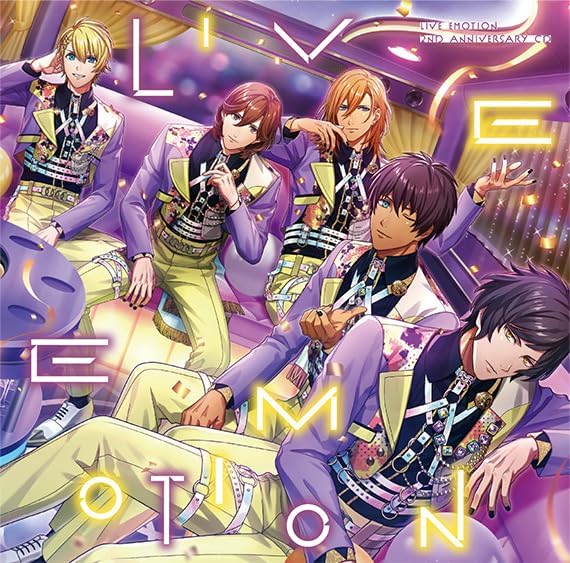 Uta no Prince-sama LIVE EMOTION 2nd Anniv. CD: Ren, Sho, Cecil, Reiji, Kira JP