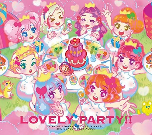 AIKATSU STARS! TV anime ?gAikatsu!?h 3rd season best album Lovely Party!! Japan