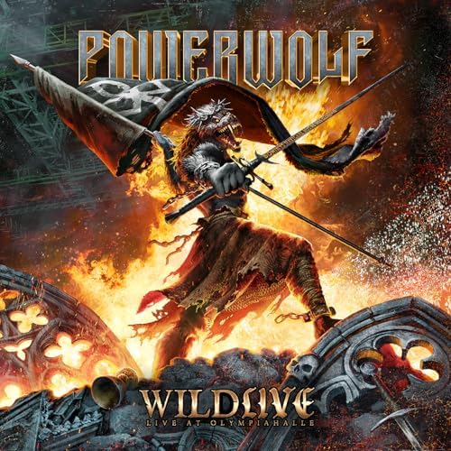 Power Wolf Wildlive: Live at Olympiahalle Japan Music CD
