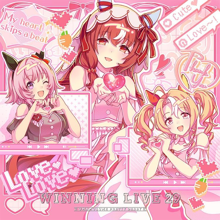 "Uma Musume Pretty Derby" WINNING LIVE 29 Japan Music CD Super Suki Shuki Rush