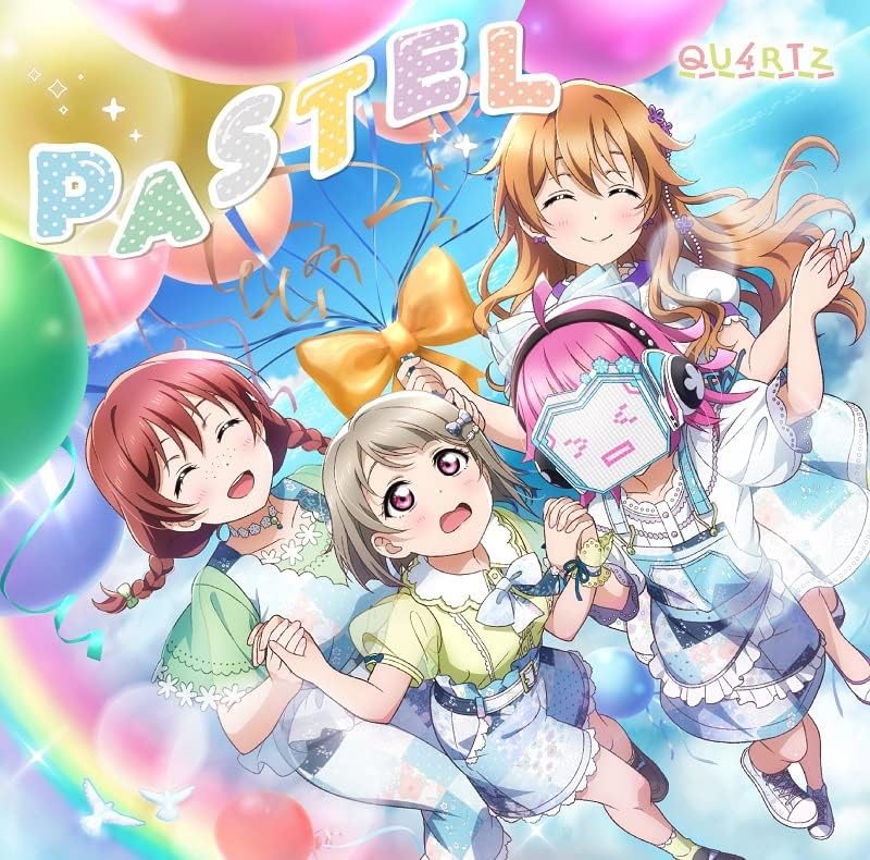 QU4RTZ 3rd single "PASTEL" Japan Music CD