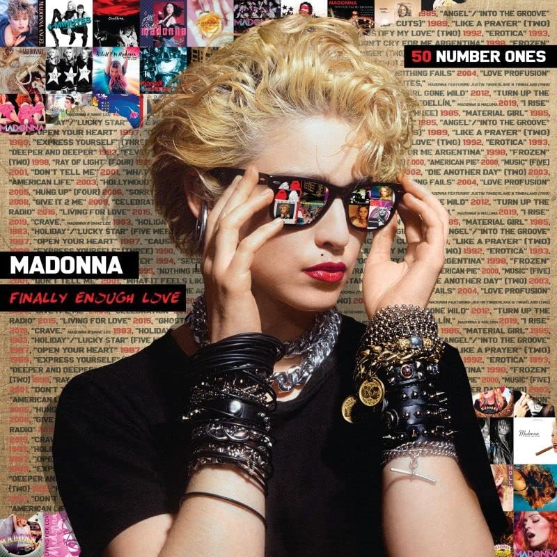 Madonna Finaly Enough Love 50 Number Ones Japan Music CD