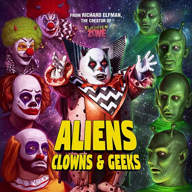 ego plum, danny elfm ALIENS CLOWNS & GEEKS Original Soundtrack Japan Music CD