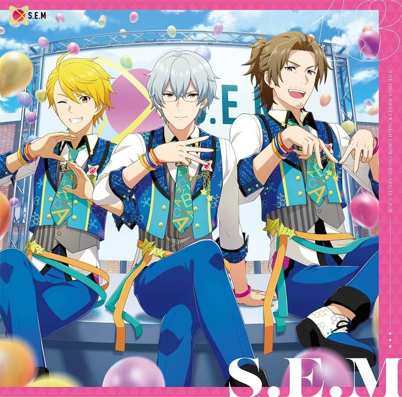 S. E. M THE IDOLM@STER SideM GROWING SIGN@L 13 S.E.M Japan Music CD