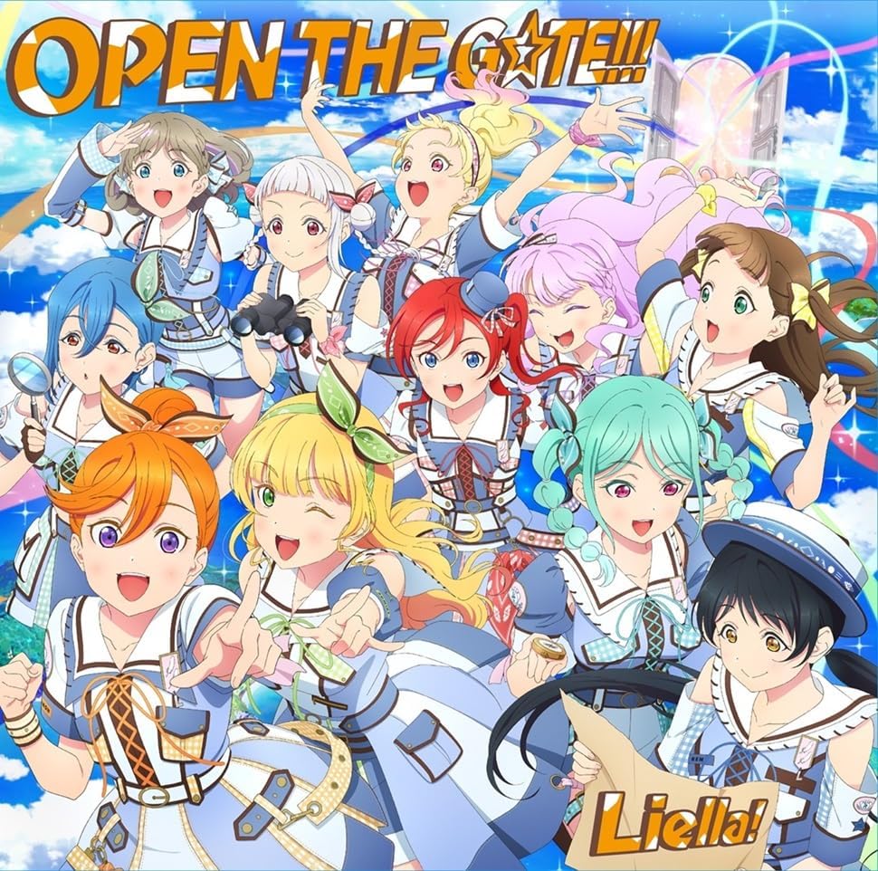 "Love Live! Superstar!!" "OPEN THE GATE!!!" (Liella! Edition) Japan CD