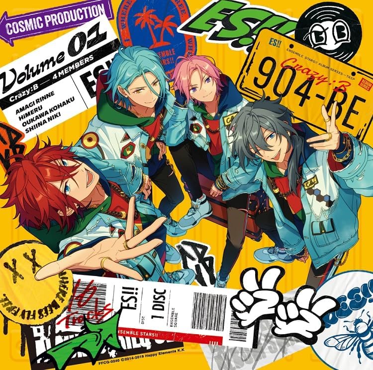 Crazy: B (Rinne Amag Ensemble Stars! ! Album Series "TRIP" Crazy:B [Regular Edit