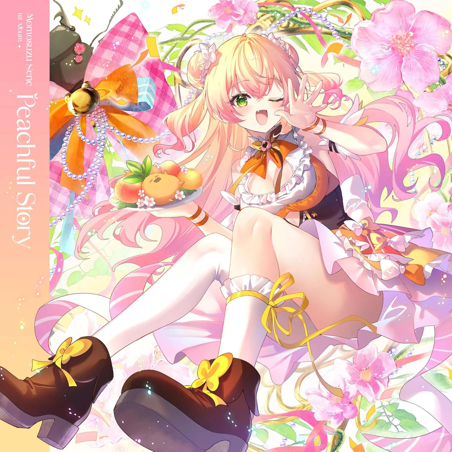 Momosuzu Nene Peachful Story Japan Music CD hololive